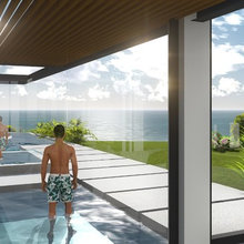 Front Exterior- walkway next to pool