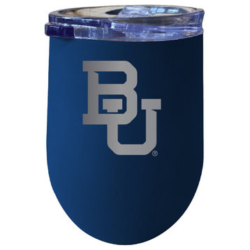 Baylor Bears 12 oz Insulated Wine Stainless Steel Tumbler Navy