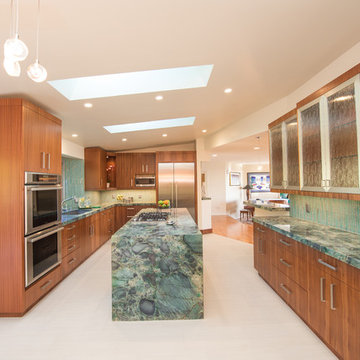 La Jolla Modern Exotic Kitchen