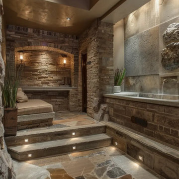 Luxurious basement conversion