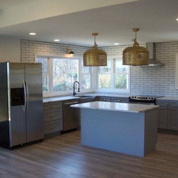 French Country Modern Kitchen Renovation, Sciota PA