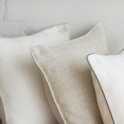 Barn & Willow : Belgian Linen Throw Pillows - Decorative Pillows