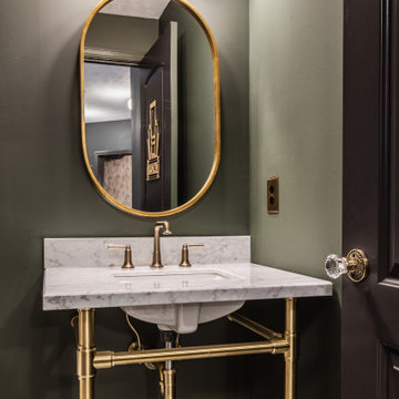 Noblesville Lower Level Speakeasy Vibe and Primary Bathroom