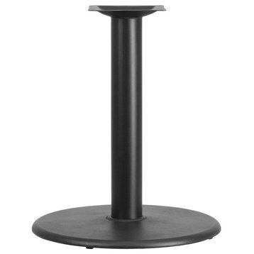 24'' Round Restaurant Table Base with 4'' Dia. Table Height Column