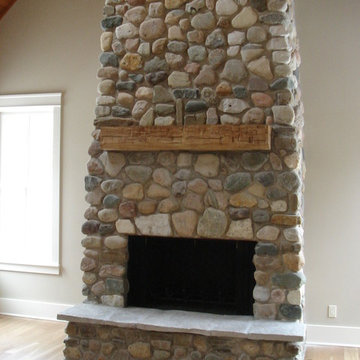 Hand Hewn mantle