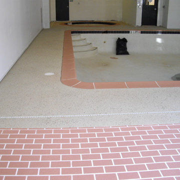 Spray Texture Concrete Overlay