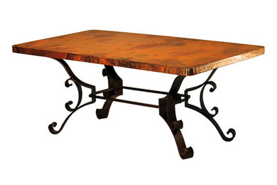 Copper - Heavy Roman Dining Table