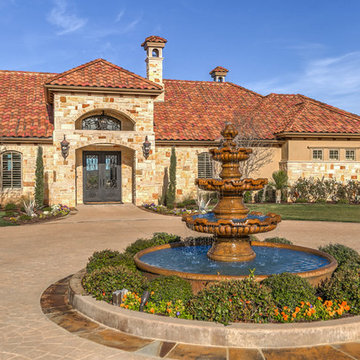 Granbury Custom Lakefront Home - Entry