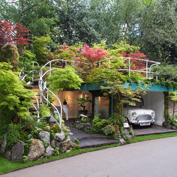 チェルシーフラワーショー2016　千里千庭　ガレージガーデン