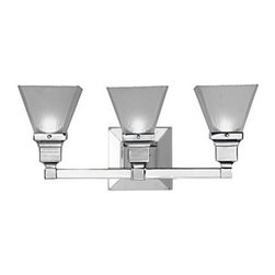 Watermark Bostonian Square Triple Sconce - Wall Sconces