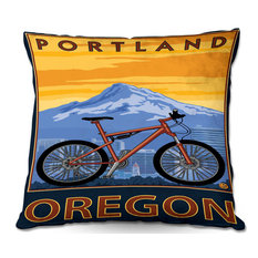50 Most Por Midcentury Modern Decorative Pillows For 2019 Houzz Portland Oregon Throw Pillow 16 X16