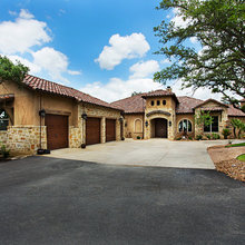 outside