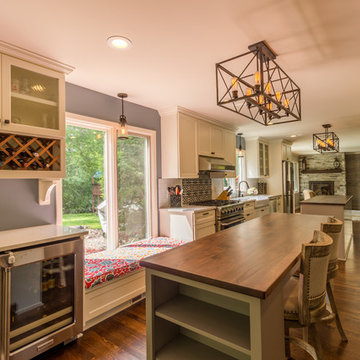 Project 3261-1 Edina Traditional Kitchen Remodel with 2 Islands