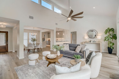 Transitional living room photo