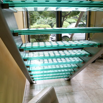 Open Riser Stairs