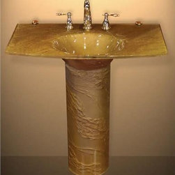 Goldstream Pedestal Sink - Bathroom Sinks