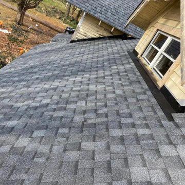 CertainTeed Landmark shingles installed in Pewter