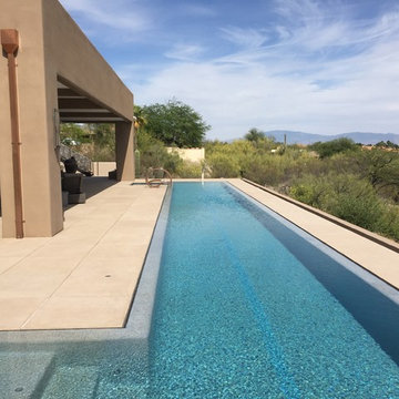 Perimeter Slot Overflow Pool