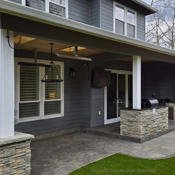 Marostica Project - Patio, Fire Pit, Seat Wall, Outdoor Kitchen - Portland 2024