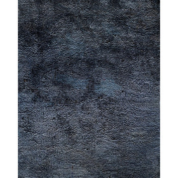 Vibrance, One-of-a-Kind Hand-Knotted Area Rug Gray, 8' 1" x 9' 10"