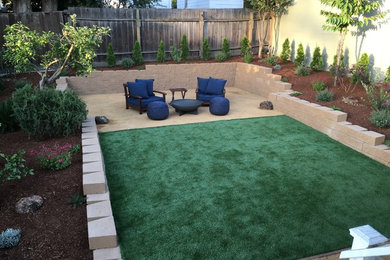 Design ideas for a modern landscaping in San Francisco.