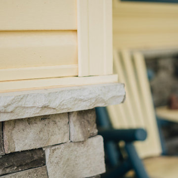 Corner Lot Home, Seamless Siding from All Angles