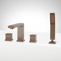 RYLE ROMAN TUB FAUCET AND HAND SHOWER - Tub And Shower Faucet Sets
