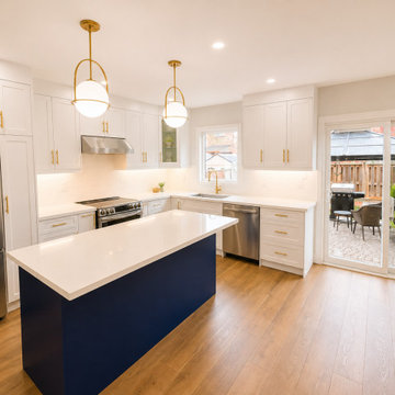East Credit Kitchen & Structural Renovation - Open Concept