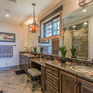 Rustic Cabin Bathroom