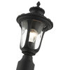 Livex Lighting 7855-14 Oxford, 1 Light Outdoor Post Top Lantern, Black