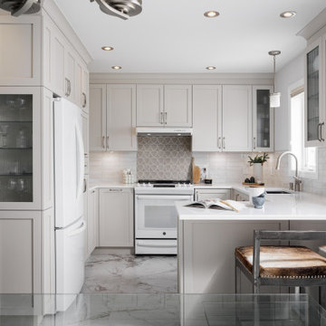 Cuisine au style classique / Classic-style kitchen