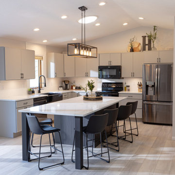 Kitchen Remodel Featuring the Timeless Kitchen Solvers Classic Collection