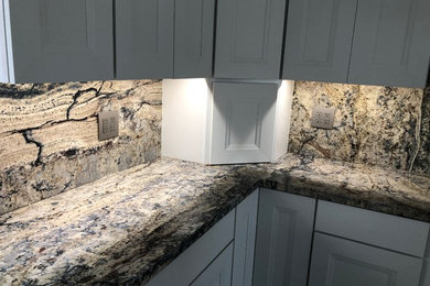 Inspiration for a modern kitchen remodel in Orange County
