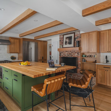 Modern Fusion: A Contemporary Kitchen and Dining Transformation