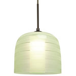 Besa Lighting - Besa Lighting 1JT-MITZI7CR-BR Mitzi 7 - 1 Light Cord Pendant - Canopy Included: Yes  Canopy DiMitzi 7 1 Light Cord Black Chartreuse GlaUL: Suitable for damp locations Energy Star Qualified: n/a ADA Certified: n/a  *Number of Lights: 1-*Wattage:40w Incandescent bulb(s) *Bulb Included:No *Bulb Type:Incandescent *Finish Type:Black