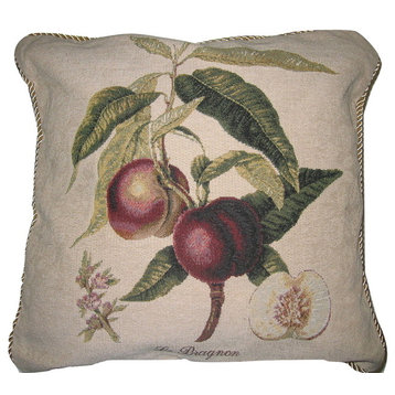 Sweet Nectarines Throw Pillow Cover