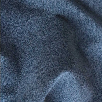 Raleigh Textured Upholstery Fabric, Denim