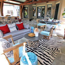 outdoor kitchen