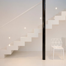 Treppe mit geländer