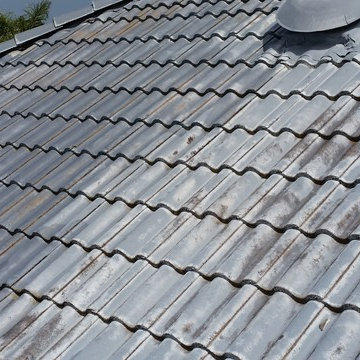 Ceramic Barrell roof tile Refinish