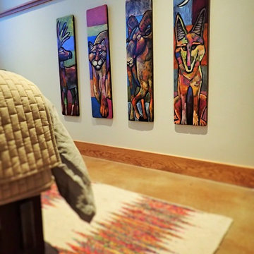 Local Art and Azadi area rug