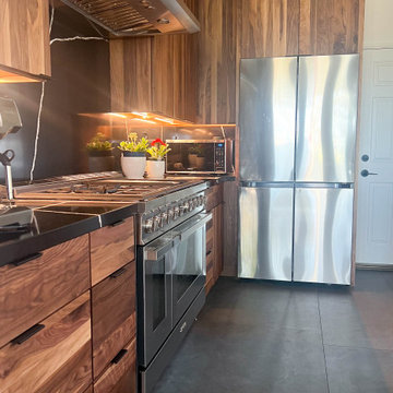 Moody Modern Kitchen Remodel | Rancho Santa Margarita