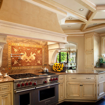Modern Tuscan-style Kitchen