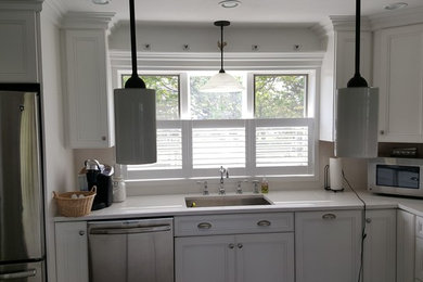 Kitchen - contemporary kitchen idea in Boston
