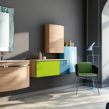 Modern Italian Bathroom Vanities Latitudine by GB Group
