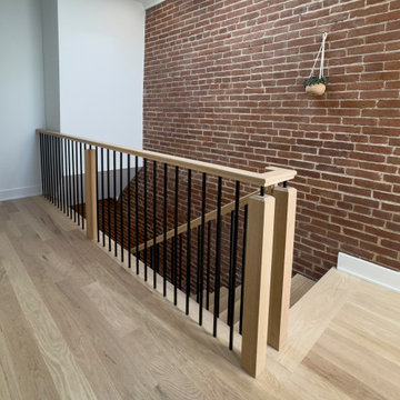 Project #145 | Modern Staircase Renovation in Victorian Townhouse