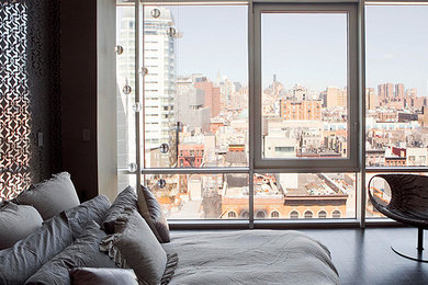 Inspiration for a contemporary home design remodel in New York