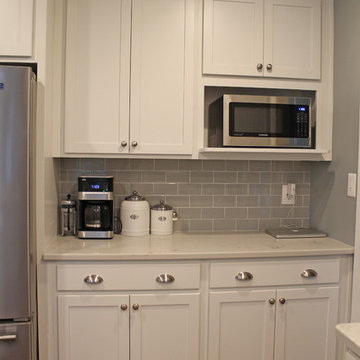 White and Gray Kitchen - Crofton, MD