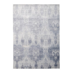 Ikat Bamboo Blue by The Rug Company - Area Rugs