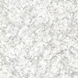 Alba Grey Marble Texture - Wallpaper